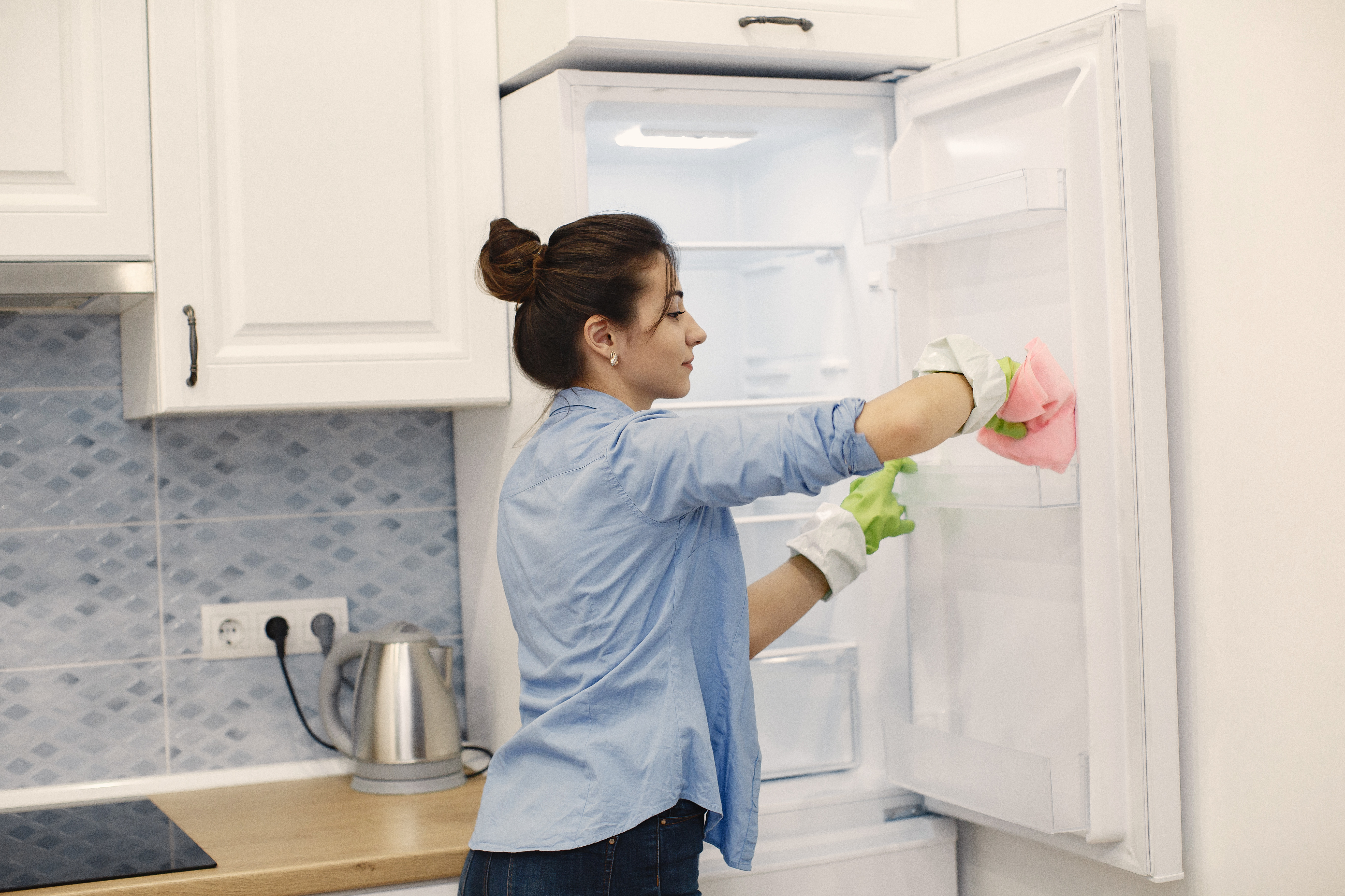 Frigo avec aliments
